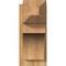 Ekena Millwork Westlake Rough Sawn Craftsman Outlooker, Western Red Cedar, 8"W x 18"D x 18"H OUT08X18X18WTL04RWR - alternate 2